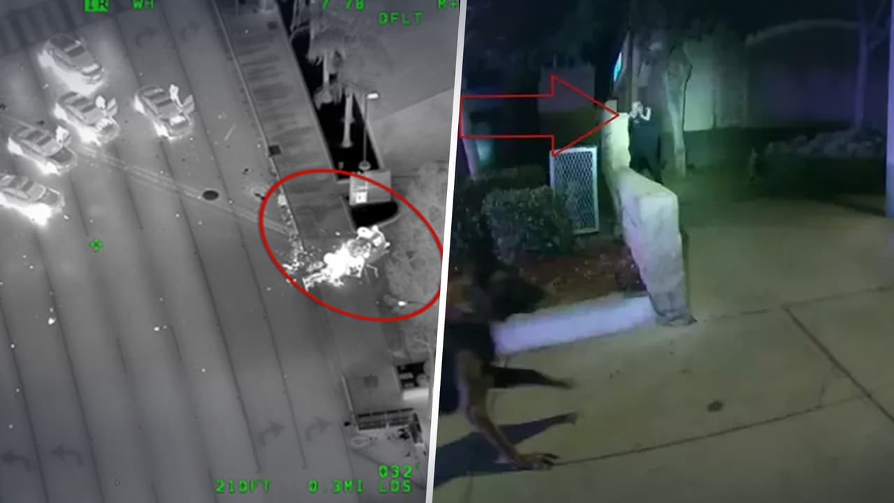 Difunden imágenes de tiroteo mortal de la policía de Fullerton con sospechoso