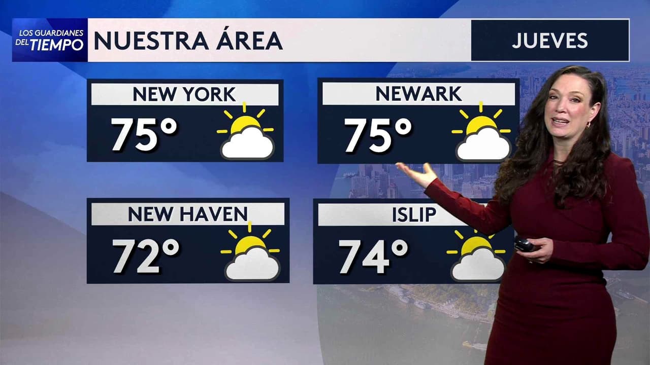 Pronóstico del tiempo hoy en Nueva York: Día despejado y fresco; el termómetro alcanzará 75 °F