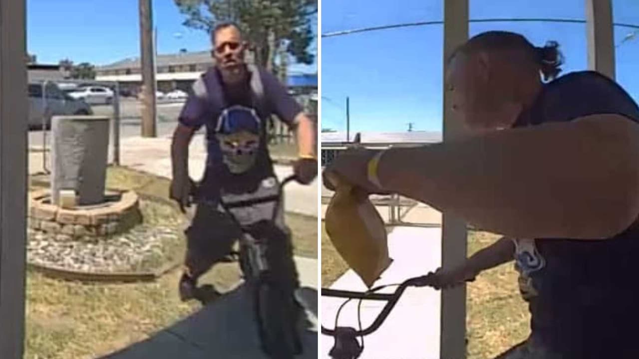 Buscan a sospechoso por robar regalo de cumpleaños de la entrada de una casa