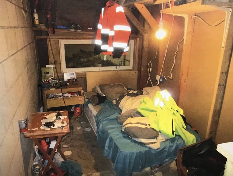 Exclusiva: Las imágenes de las condiciones de esclavitud que sufrieron albañiles de Tijuana en California