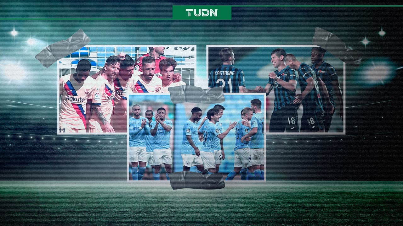 Tres clubes europeos con más 'punch' no lograron títulos