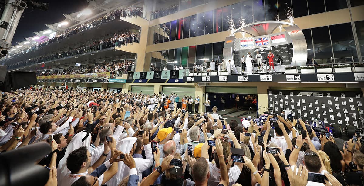 La Fórmula 1 eliminará la ceremonia del pódium de vencedores