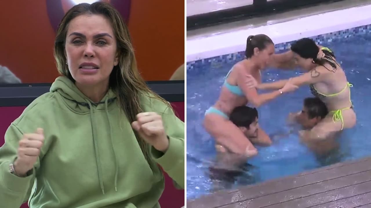 Tras su nominación, Sabine Moussier 'pelea' con Gomita hasta derribarla en la alberca: "¡Túmbame!"