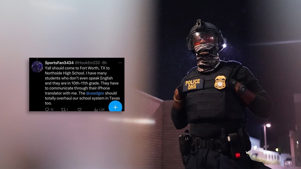 "Se comunican a través del traductor": Investigan a maestro que pidió a ICE ir a su escuela por alumnos que no hablan inglés