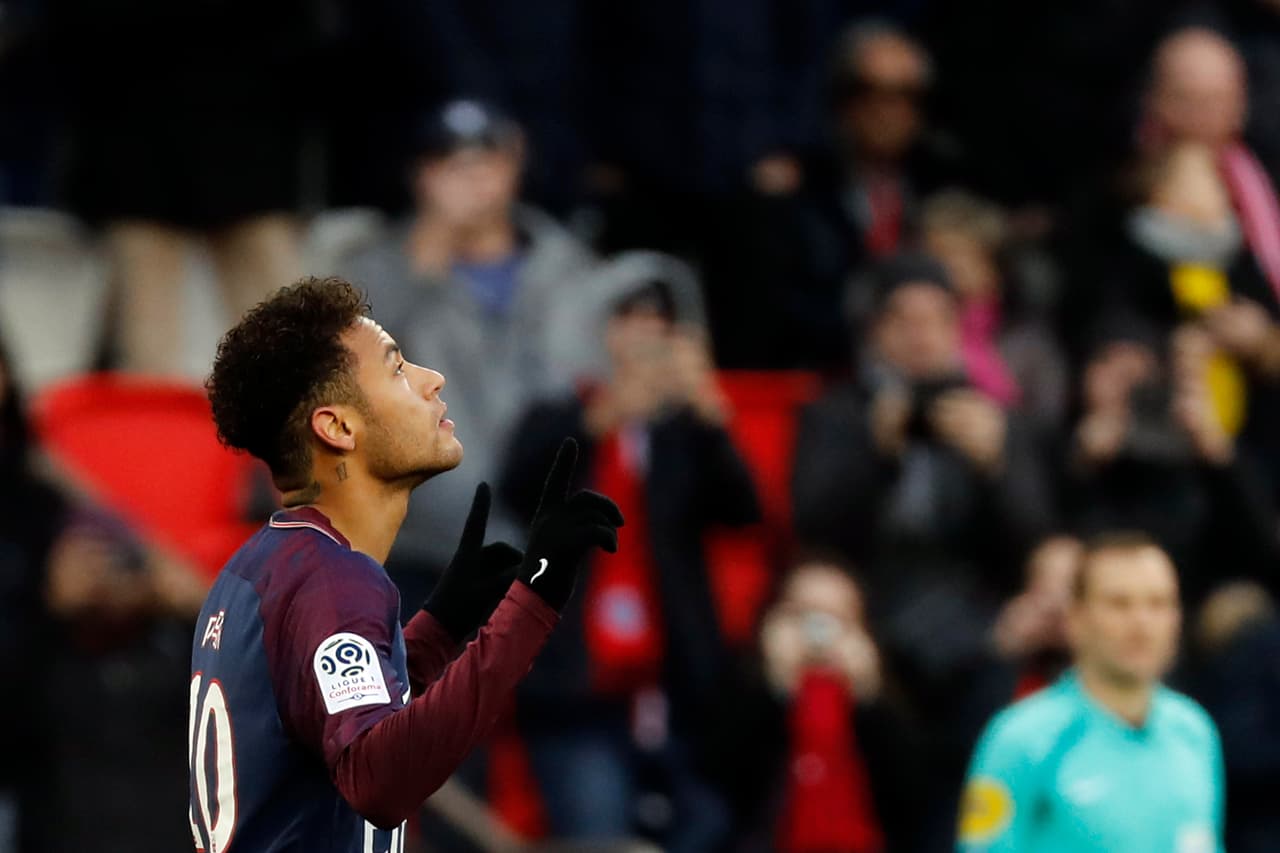 Ya son 28 goles para el crack brasileño en esta temporada con el equipo francés, mientras que en la Ligue 1 suma 19.