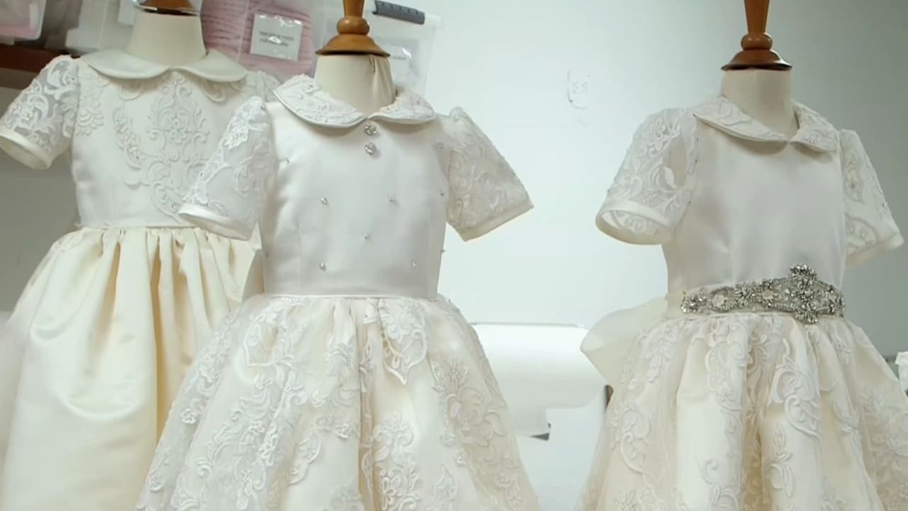 Así transformaron el vestido de novia de Camila Guiribitey en los trajes de las princesitas de la "Realeza Latina"