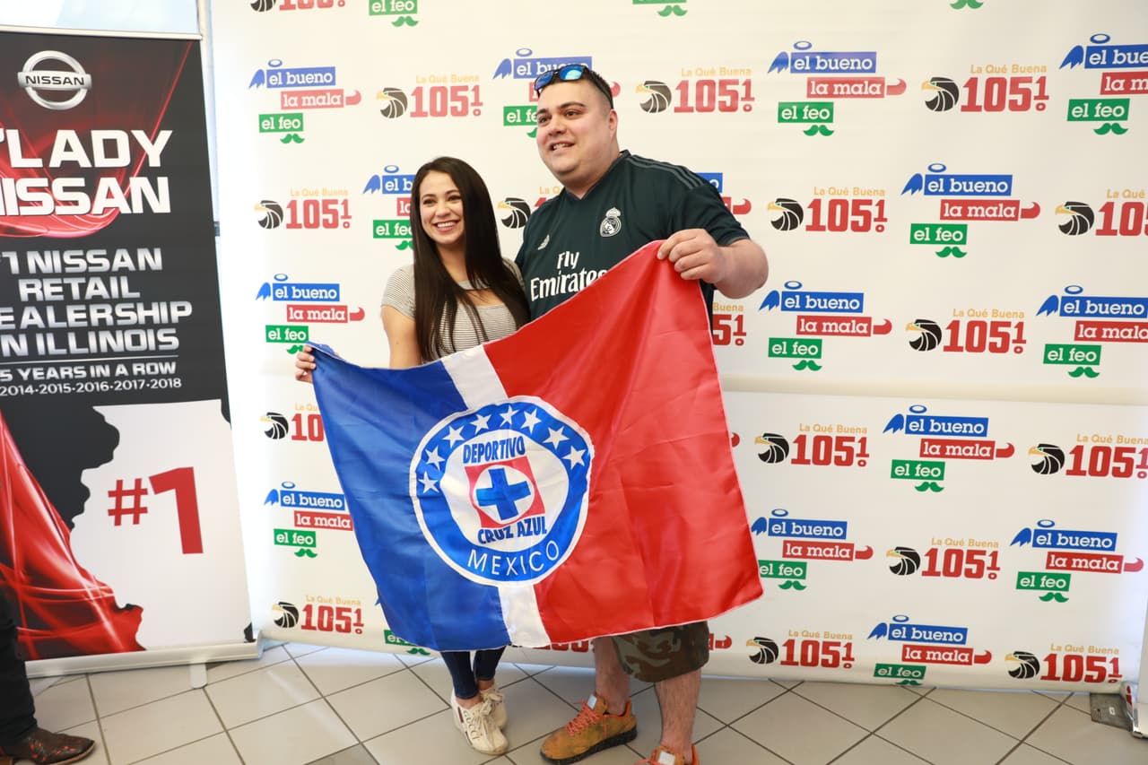 Y hasta siguen el show a diario para saber sus gustos y preferencias. Carlita le va al Cruz Azul.