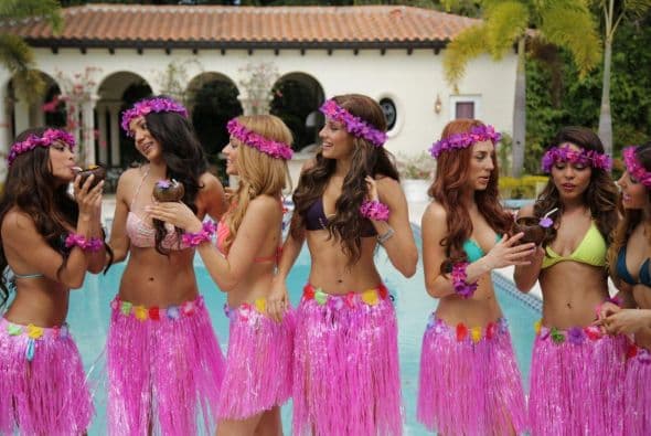 Las chicas disfrutaron de una sesión de fotos muy tropicales bajo el sol de Miami. Las finalistas pasaron una tarde de fiesta y regalaron sus mejores poses para todos los fans que las estarán apoyando en esta nueva aventura. Aleyda, Alina, Ali, Carolina, Gabriela, Josephine, María, María Elena, Nabila, Prissila, Valeria o Yesenia... ...¿Cuál es tu hawaiana favorita?