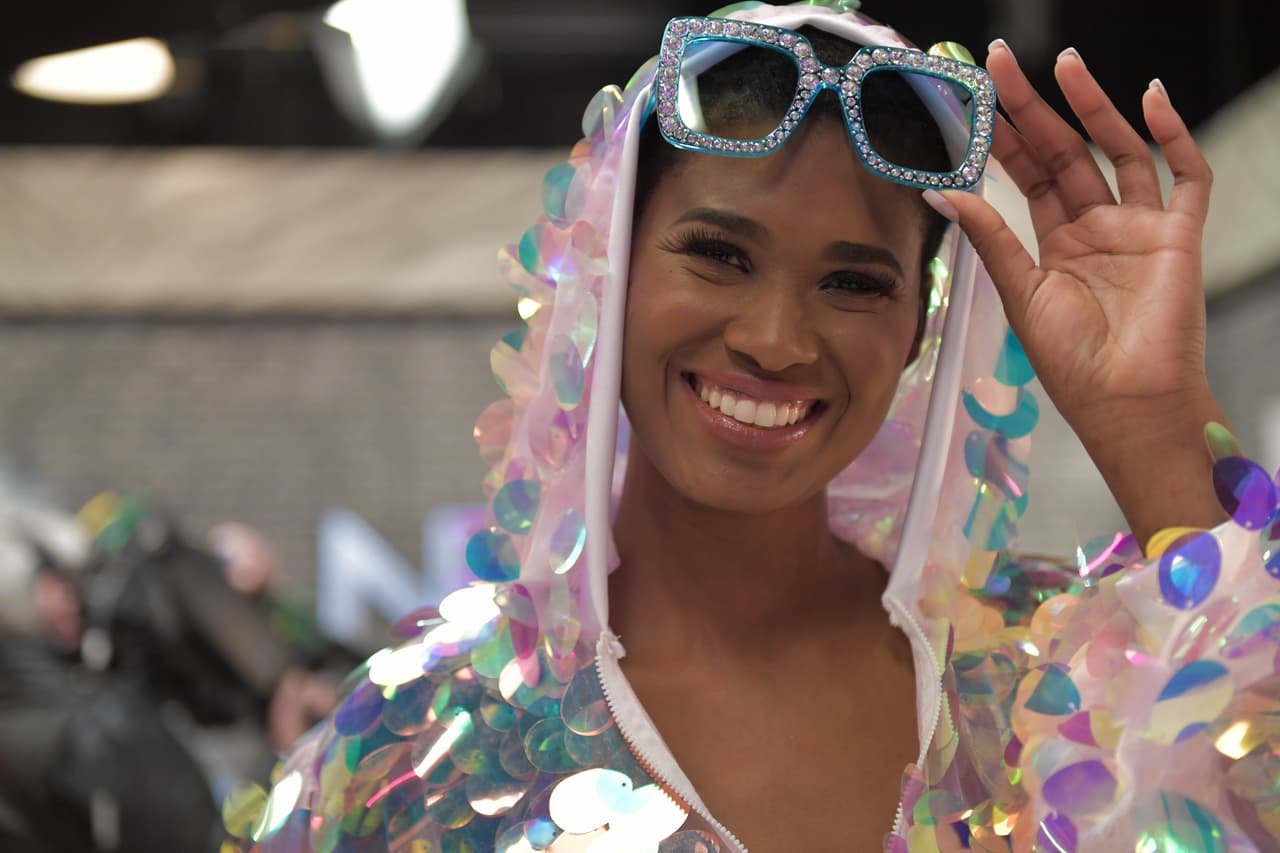 Los lentes también las inspiraron.