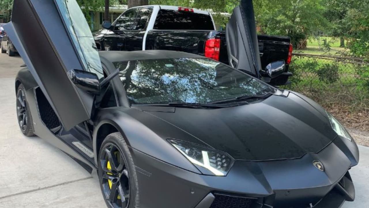 Autoridades en Texas abren una subasta por un Lamborghini Aventador; revisa la fecha y el lugar