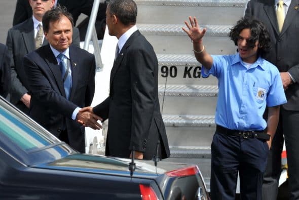 Por supuesto, también su unidad blindada "La Bestia", para garantizar su protección en cada recorrido terrestre.