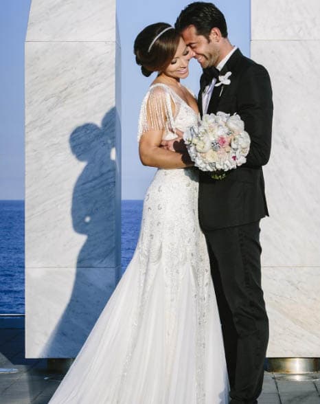 Momentos memorables: El día en que Satcha Pretto y su esposo Aaron se juraron amor eterno en el 2013.