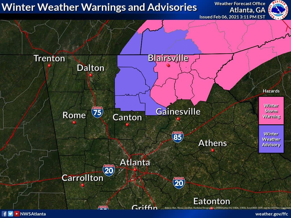 Emiten advertencia por tormenta invernal