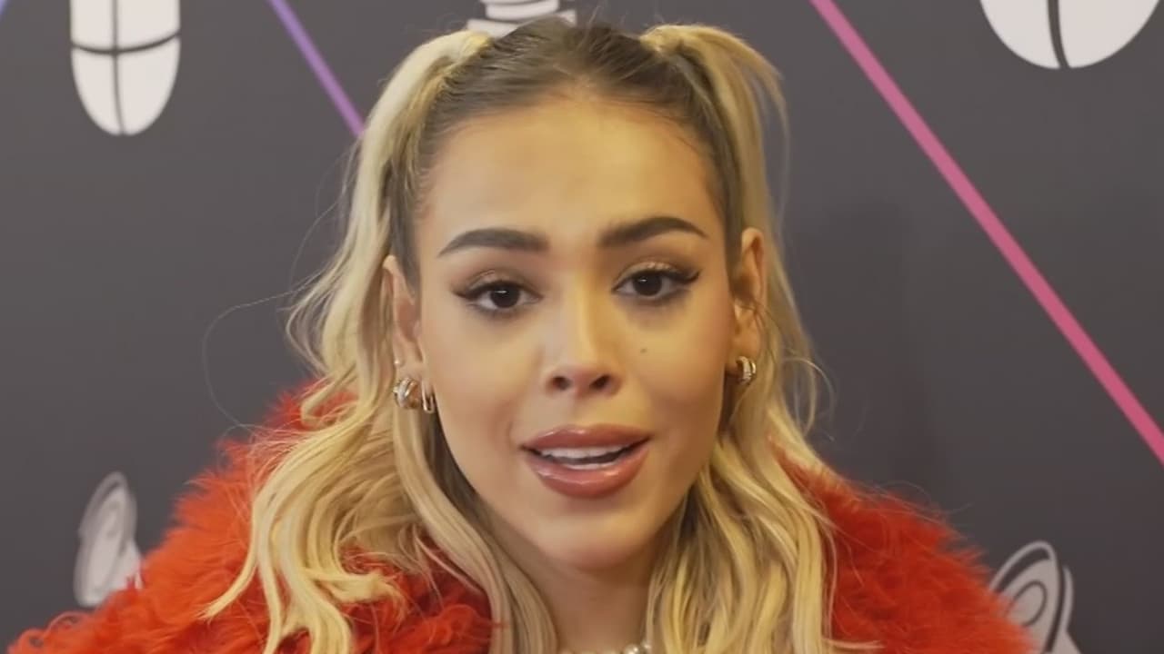 "Que nadie te diga que no puedes": Danna Paola llegó a Latin GRAMMY con un poderoso mensaje a las mujeres