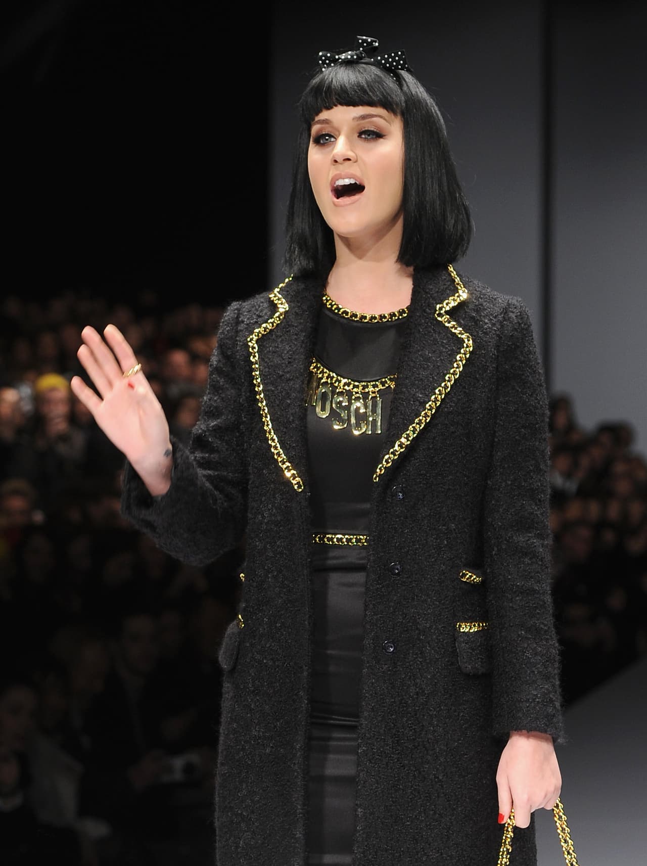 Ser la imagen de Moschino no es tan sorprendente porque incluso fue ella quien abrió la pasarela de Jeremy Scott en Milán.