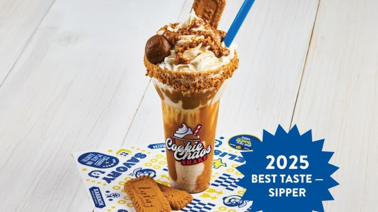 <h3 class="cms-H3-H3">Cookie Chaos Milkshake</h3>
<br>La mejor bebida de este Big Tex Choice es esta malteada con galleta de Karbach Brewing Co. La podrás encontrar en Big Ale's Grill by Big Tex, Cone’d en Cotton Bowl Plaza, Fryed on the Funway, y Bluebonnet Roadhouse en el Chevrolet Main Stage.