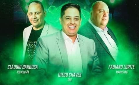 Los tres fundadores de Trust Investing, de izquierda a derecho: Claudio Barbosa (jefe de tecnología), Diego Ribeiro Chaves (director general) y Fabiano Lorite de Lima (jefe de mercadeo).
<br>