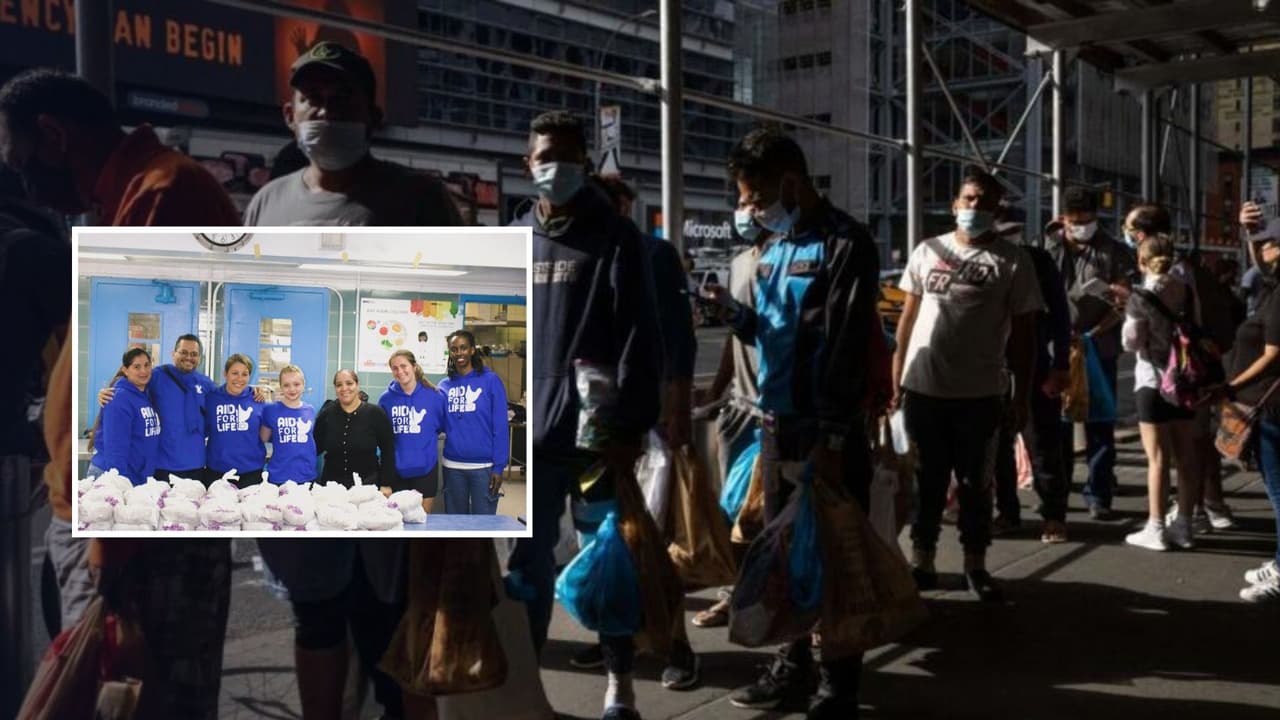 Aid for Life ayuda con asesoría, ropa y comida a inmigrantes recién llegados a Nueva York