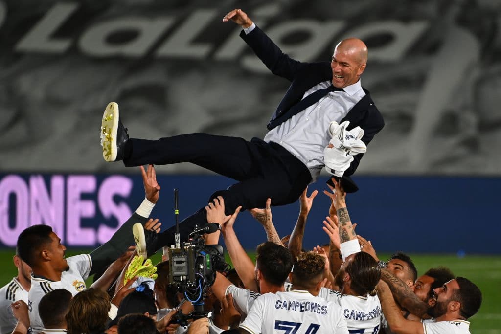 Real Madrid consigue su segundo título de Liga en la era Zidane y así fue como lo celebraron todos los miembros del club.