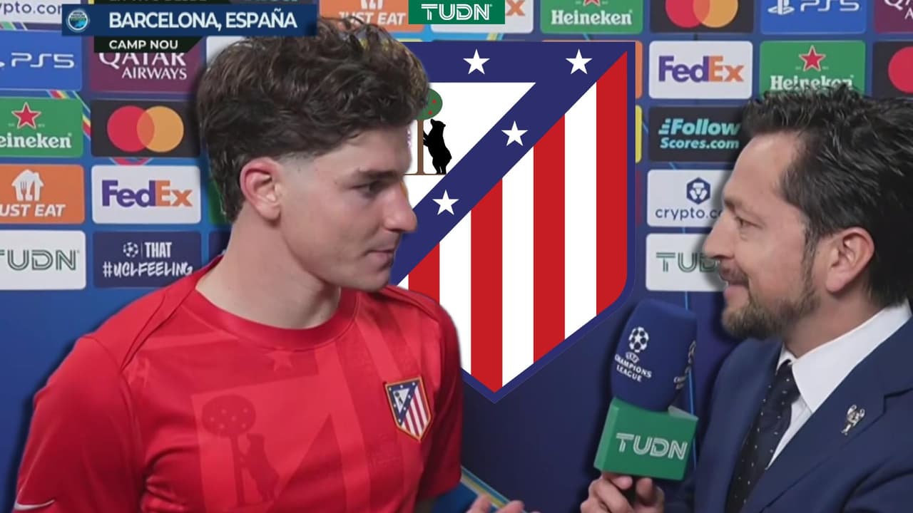 ¿El mejor gol de su carrera? Julián Álvarez responde