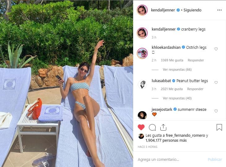 La joven publicó la mañana del jueves esta foto en
<b><a href="https://www.instagram.com/p/BxzrO9ljj1O/" target="_blank"> su cuenta de Instagram,</a></b> en la que aparece en un hotel de la Riviera Francesa disfrutando del clima.