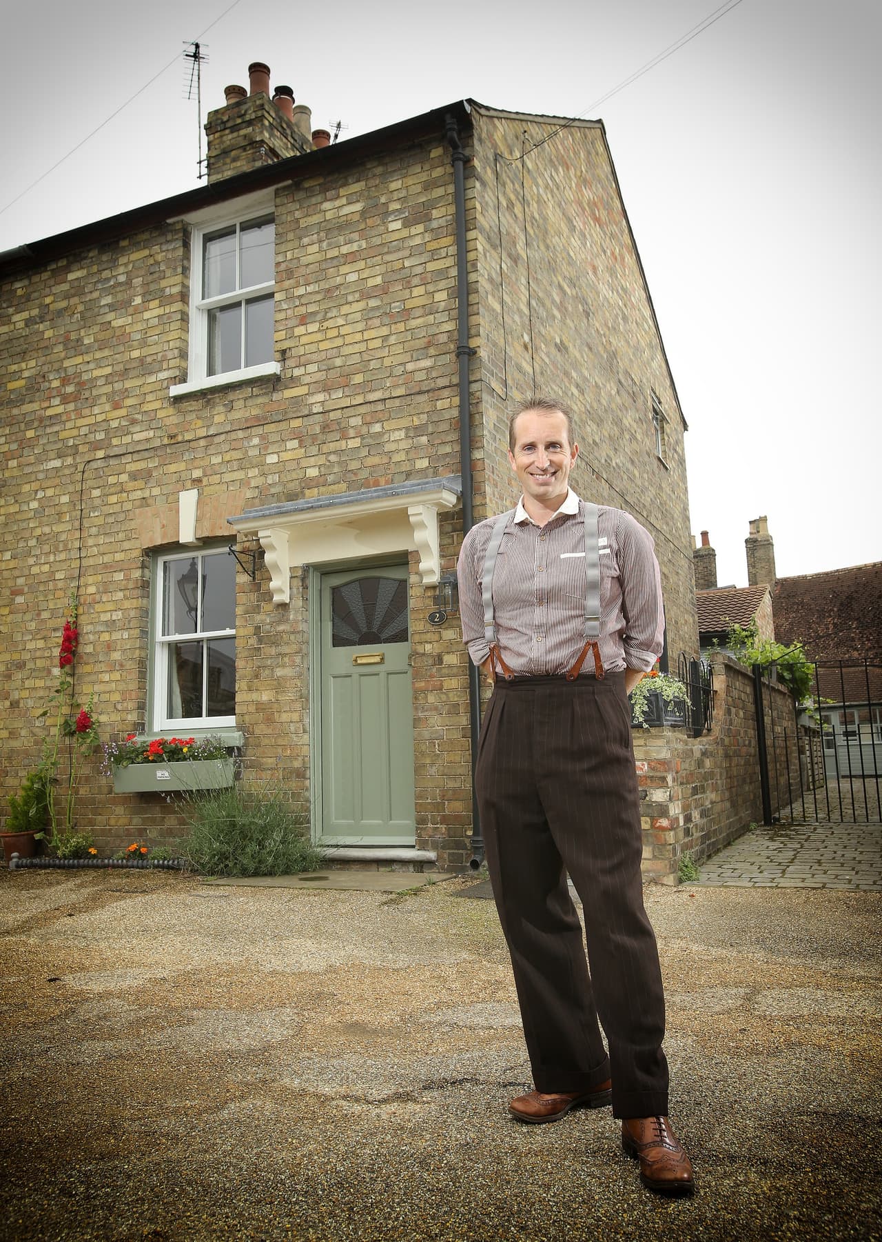 ¡Este hombre vive en 1940!