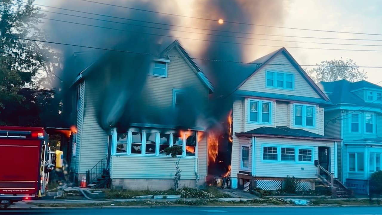 Dos niños mueren y dos bomberos heridos por incendio en casa de Trenton