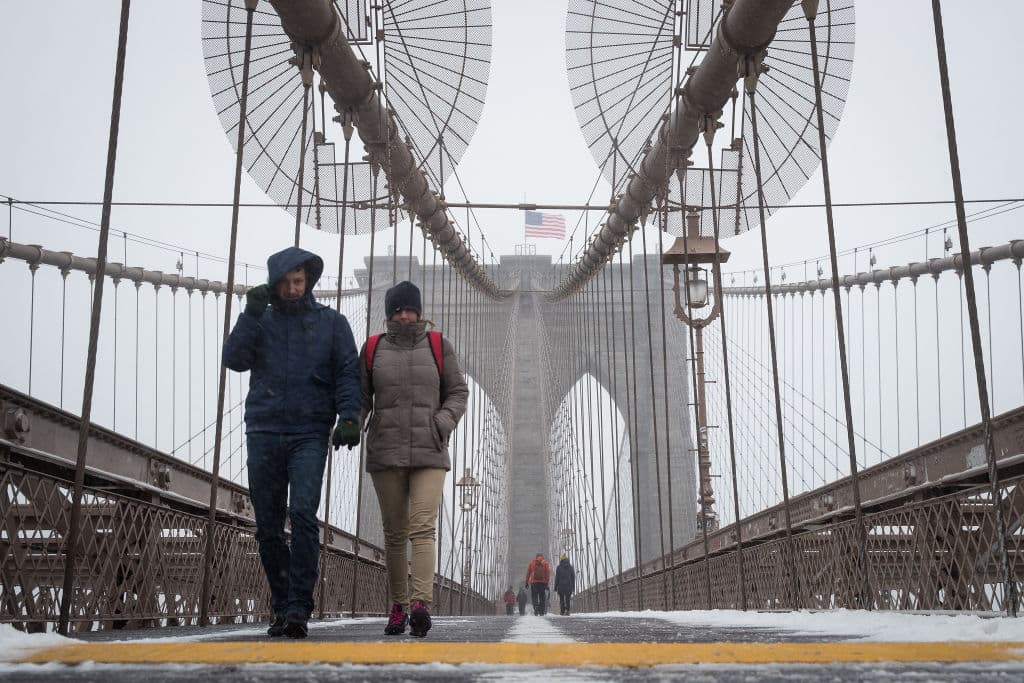 Nueva York tendrá su primera nevada de diciembre: así estará el fin de semana
