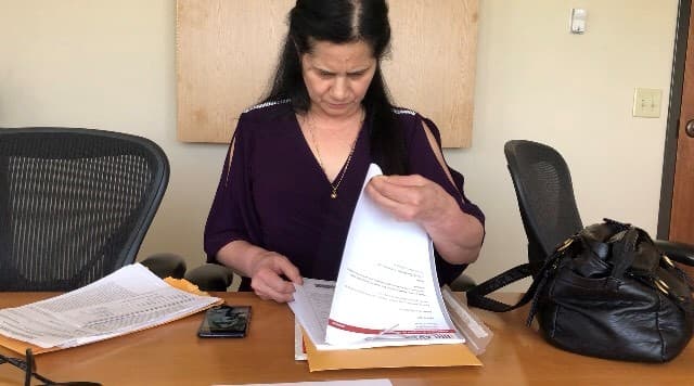 Priscila Mejía, víctima de violencia solicita Visa U