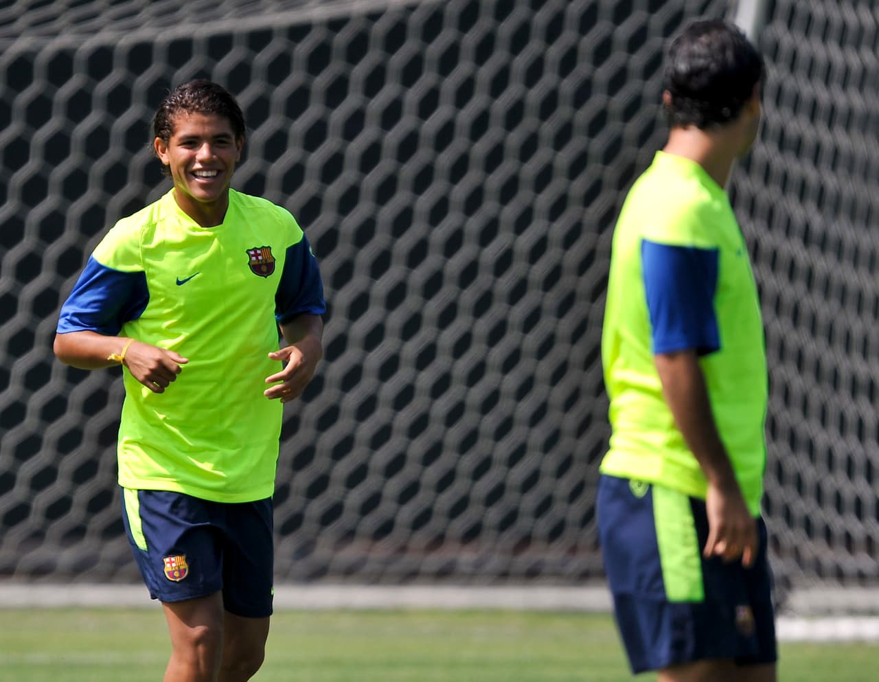 El menor de los Dos Santos aparecía desde el Barcelona B como uno de lo sjugadores con mayor proyección en La Masía.