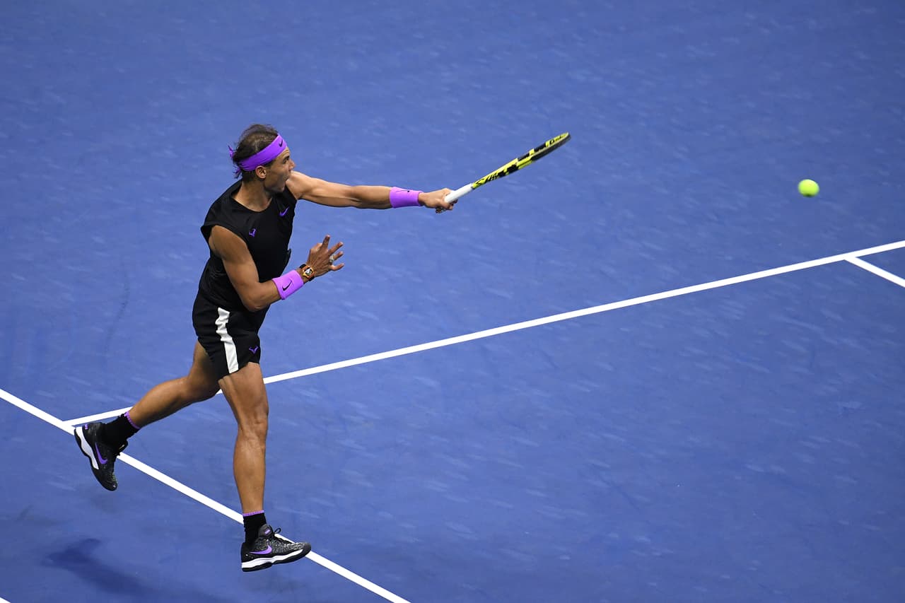 Rafael Nadal ganó en cinco sets, 7-5, 6-3, 5-7, 4-6 y 6-4.