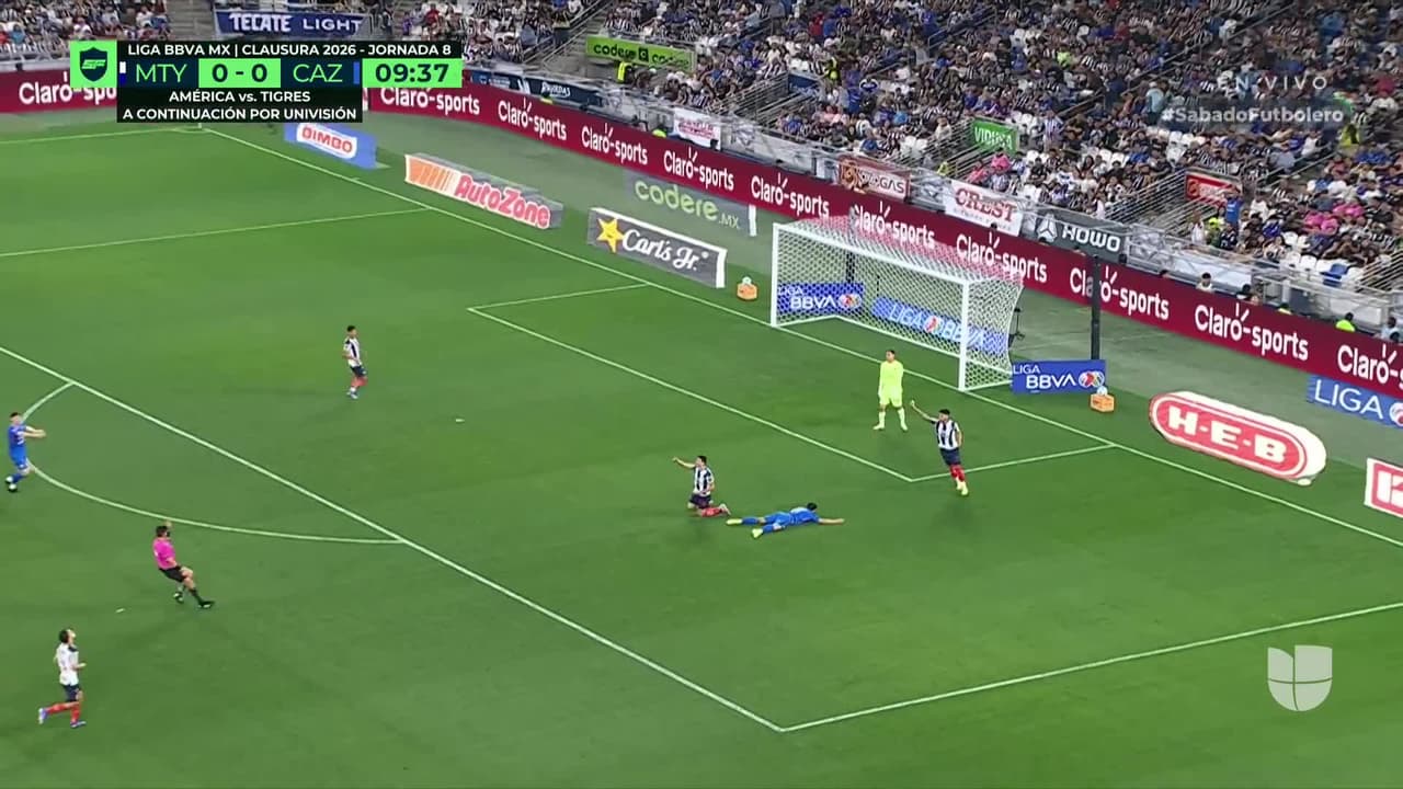 Monterrey vs. Cruz Azul - Resumen del partido