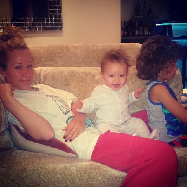 Tras dos embarazos el cuerpo de Kendra ya no es el mismo.