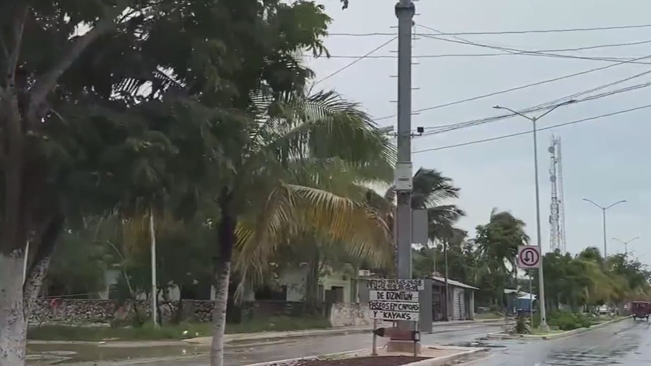 Autoridades en Yucatán evalúan los daños tras el paso del huracán Milton: piden resguardo a la población