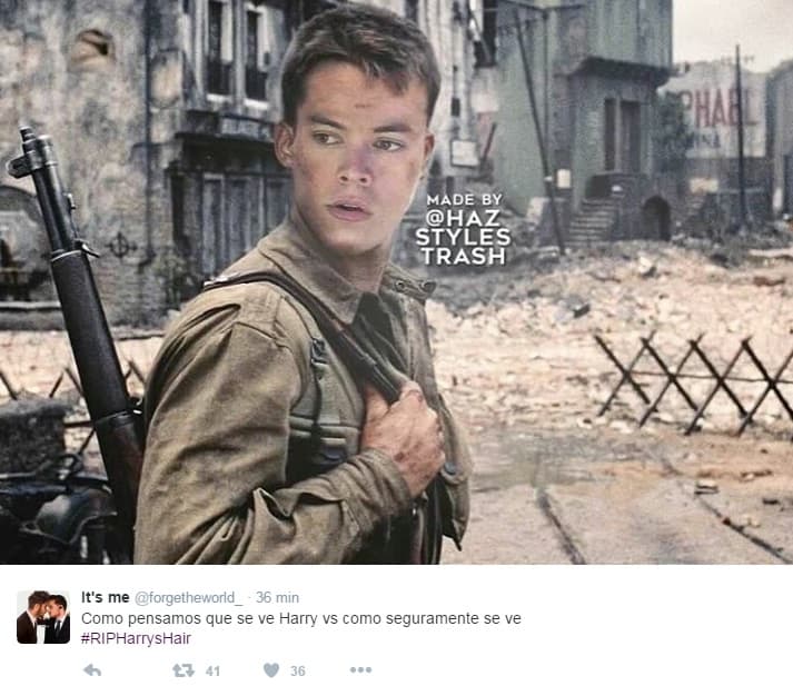 Ante la pregunta de cómo lucirá Harry, algunos fans se han aventurado a realizar creativos fotomontajes.