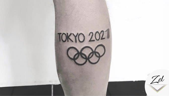 María Zel subió la imagen de un tatuaje alusivo a los Juegos Olímpicos de Tokyo 2020 y las redes sociales nos divertieron un poco.