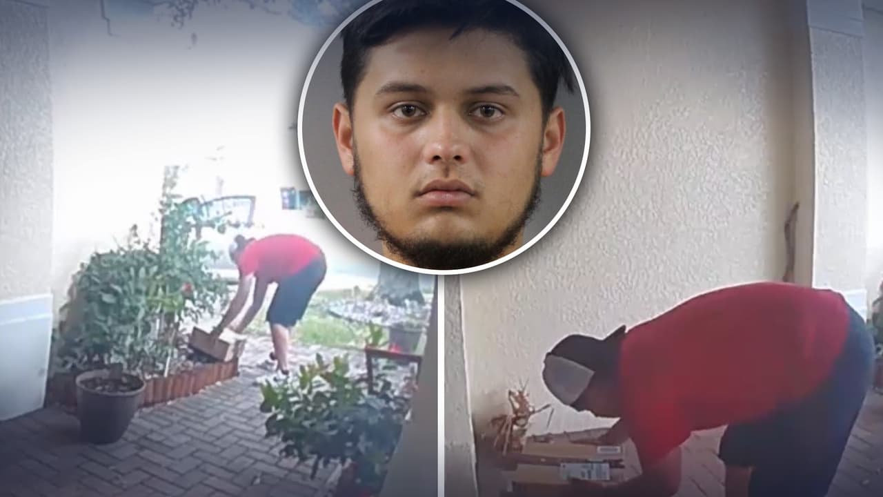 Repartidor de Door Dash roba paquete de una casa y dice que fue una "broma"