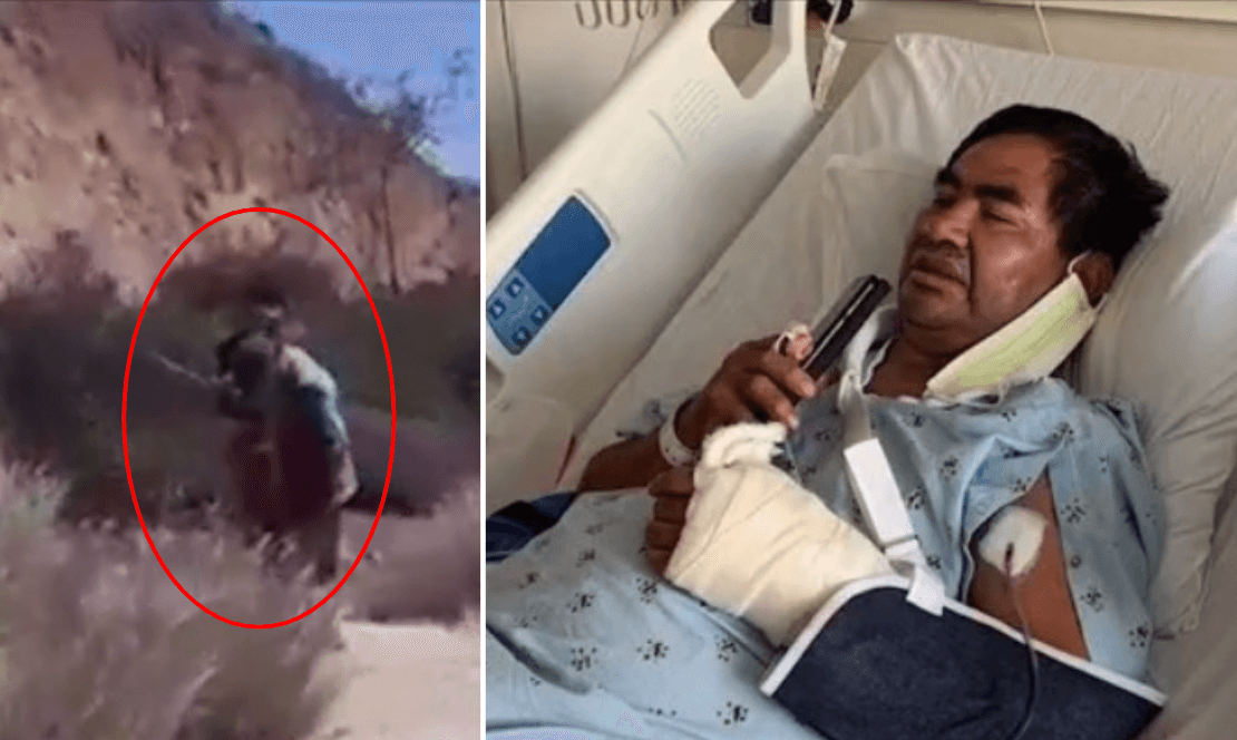 “Pensé que me quería descuartizar”: indigente ataca con machete a hispano que pescaba con sus hijos en playa de Los Ángeles