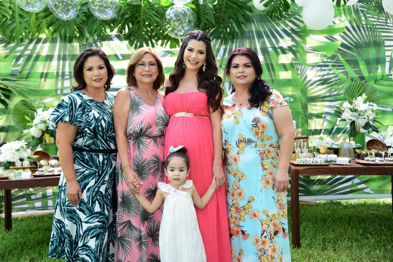 A esta celebración se dieron cita tanto familiares como amigos de la conductora.