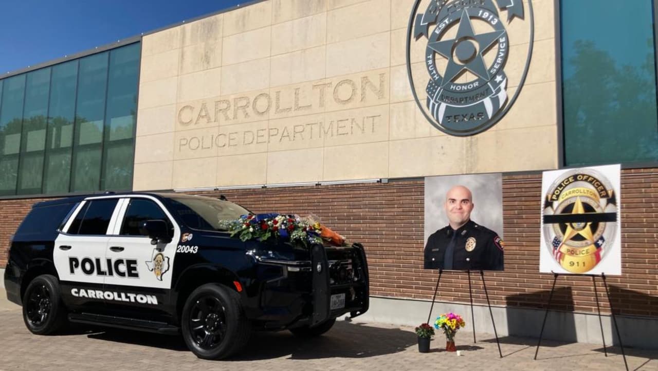 Muere policía de Carrollton atropellado al atender reporte de un conductor presuntamente ebrio