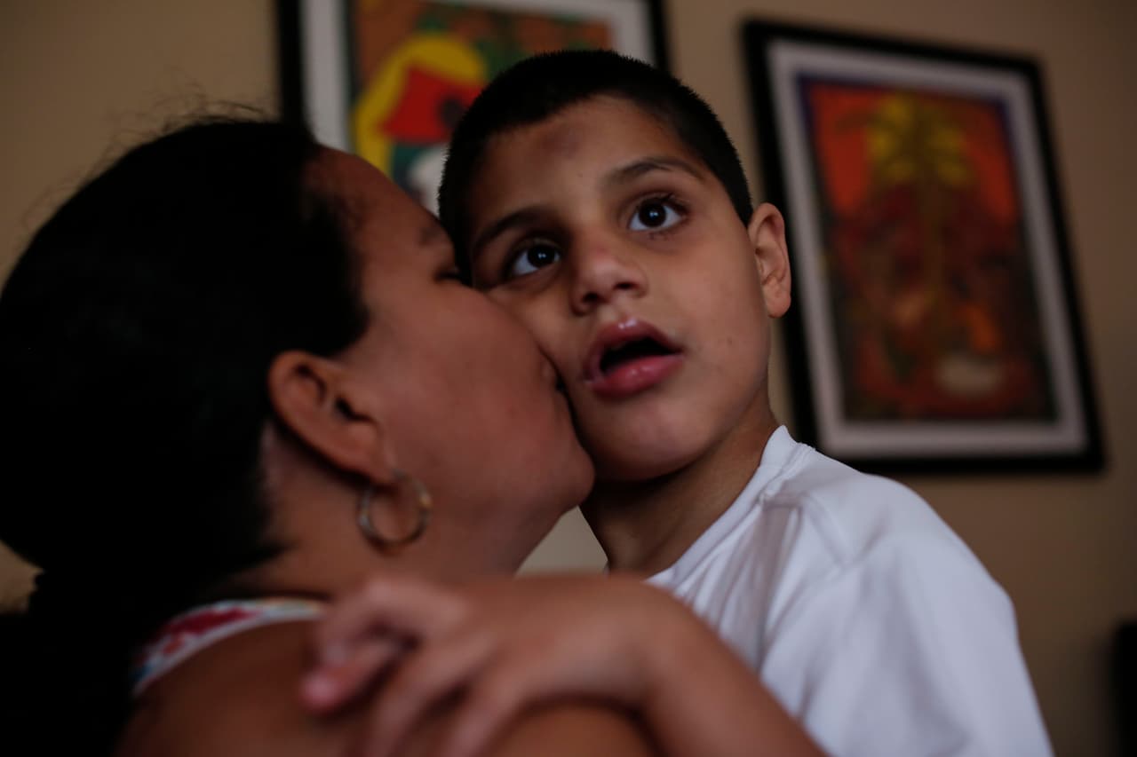 "When Jason was a baby, you could tell he was not crawling, something was wrong. We had to wait to start getting answers," says his mom. The child also suffers from autism, epilepsy and a gastrointestinal disorder called GERD.