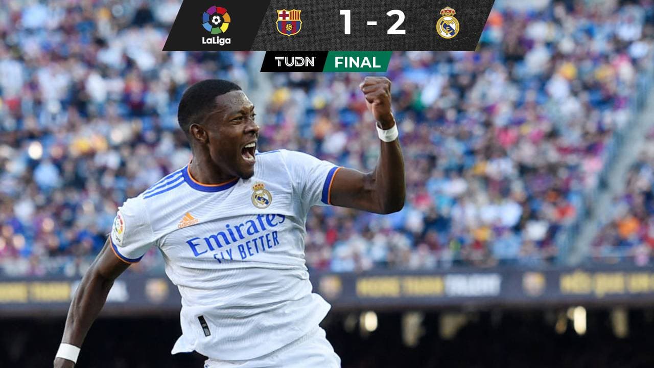 Con goles de Alaba y Lucas Vázquez, Real Madrid ganó el Clásico al Barça