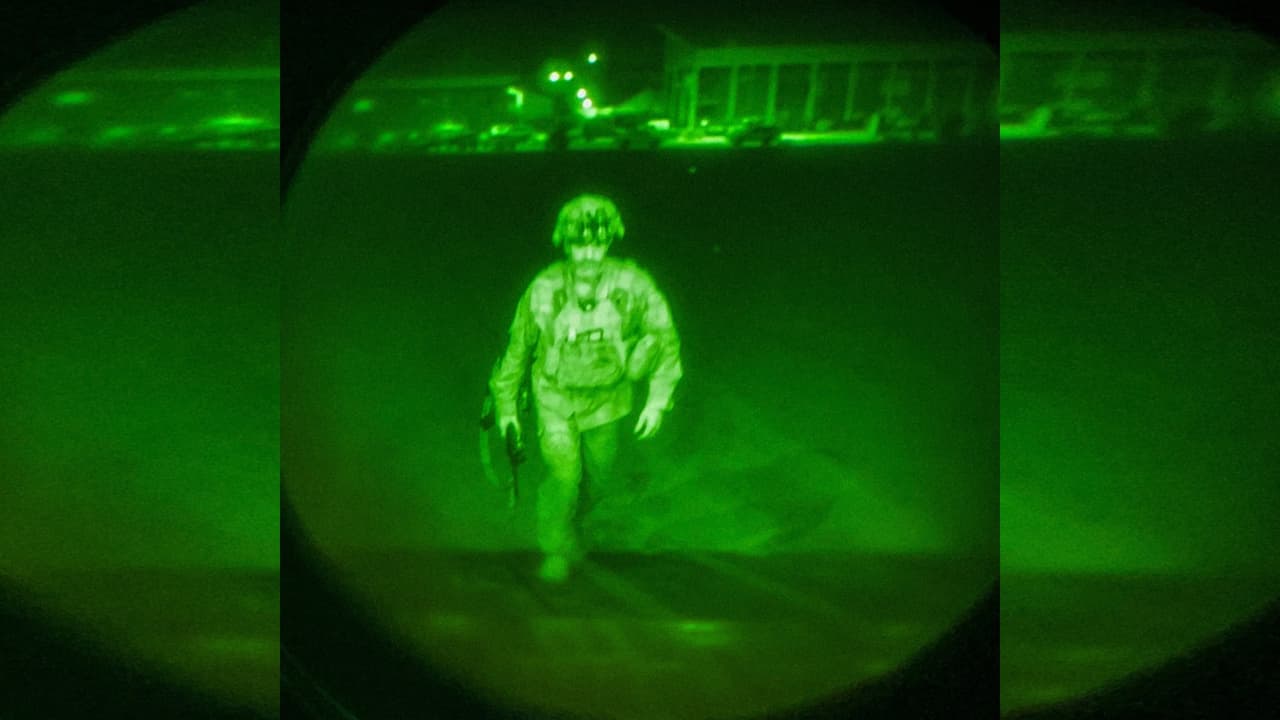 Este es el último militar estadounidense en salir de Afganistán