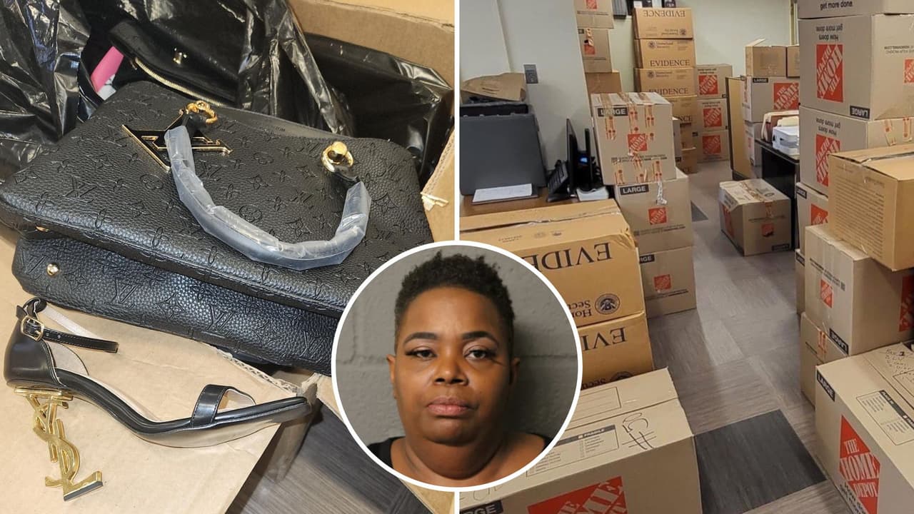 Acusan a mujer de vender mercancía pirata de Gucci, Louis Vuitton y Chanel, valorada en 2.1 millones