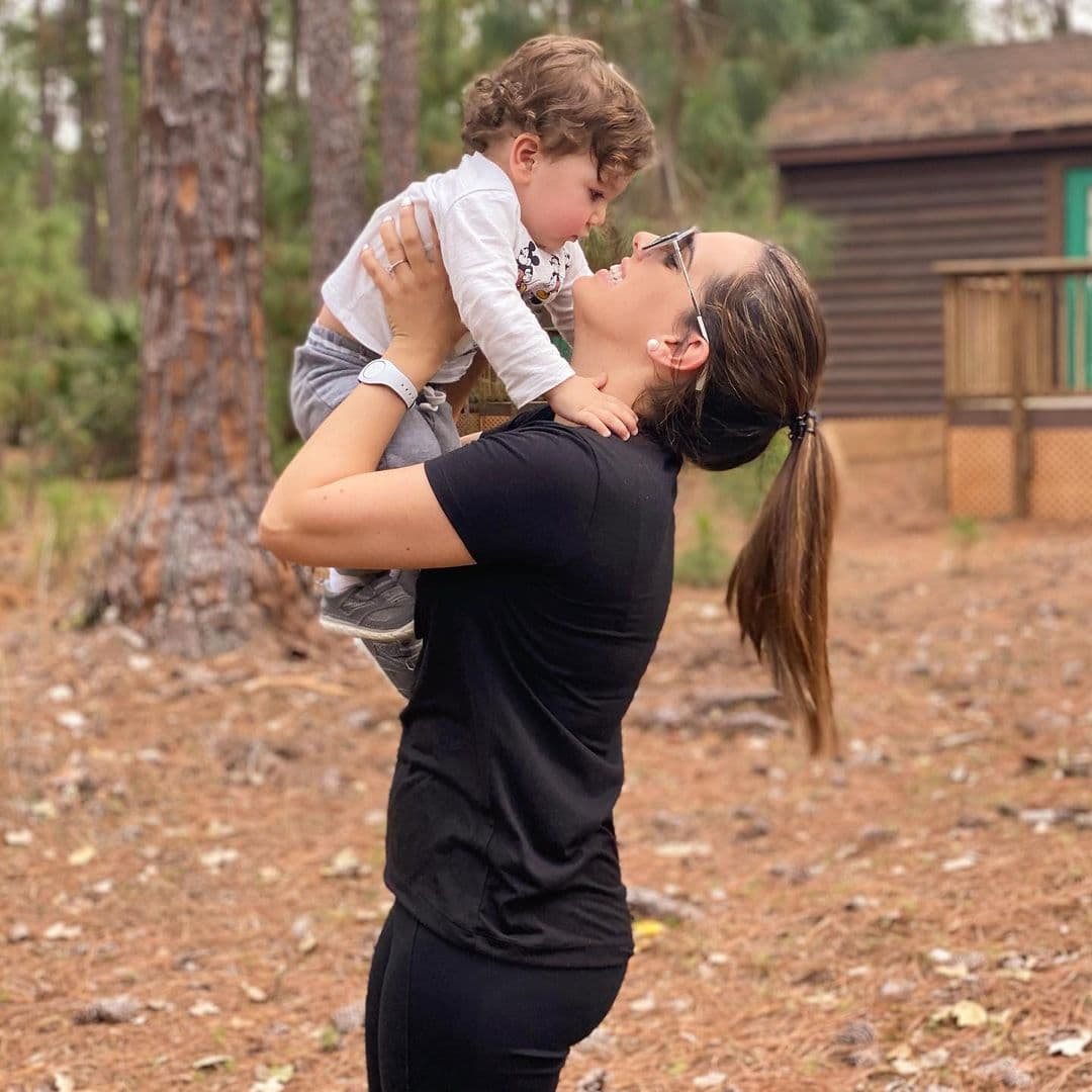 Ambos disfrutan de pasar tiempo juntos al aire libre, y fue una magnífica resolución para inicio de 2021: gozar de la naturaleza y sus bondades.