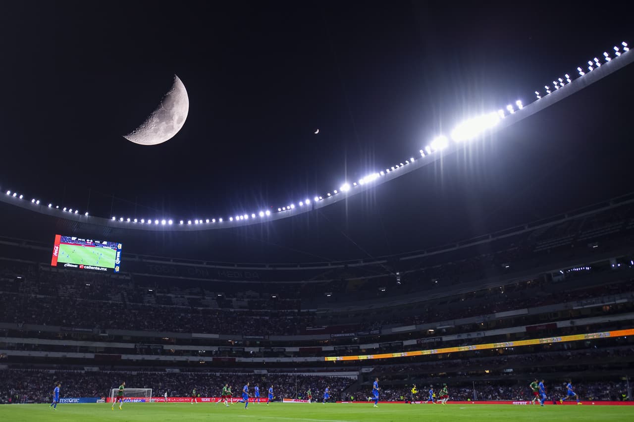 La noche en el sur de la Ciudad de México lucía espectacular