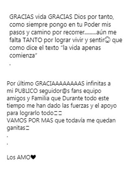Aunque fue el final de un ciclo, Daniel Arenas dijo estar listo para hacer mucho más.