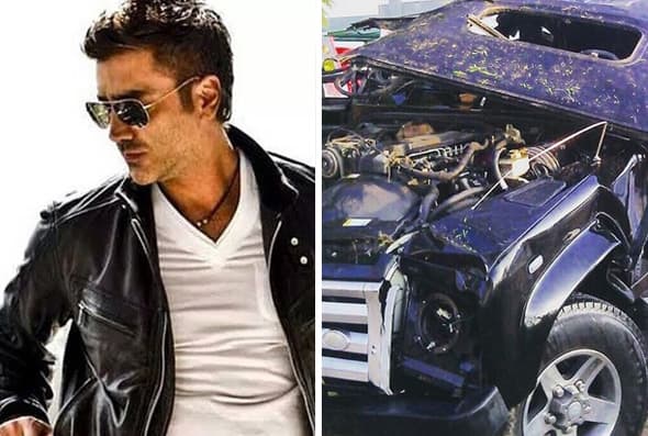Alejandro Fernández sigue impresionado por el terrible accidente que tuvo hace unas semanas. El cantante compartió la foto de como quedó su camioneta y un mensaje: "Aquí va el dicho que: "Una imagen vale mas que mil Palabras" La veo y la sigo viendo para entender que existe un ser supremo que nos cuidó! Hoy valoro cada vez mas La Salud! " (sic).