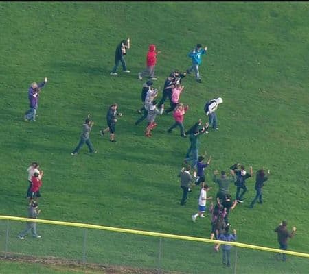 Los primeros reportes indicaban que el atacante murió. (Imagen tomada de Twitter).