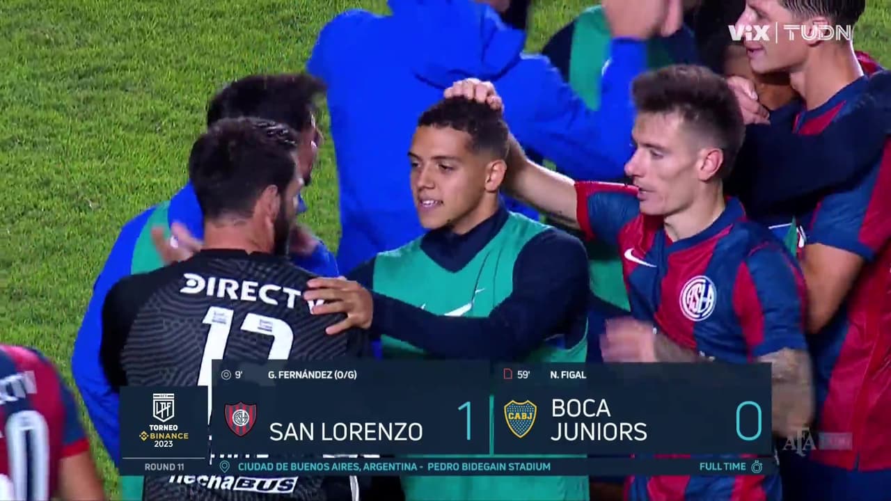 Resumen | Almirón pierde en debut con Boca tras autogol de Pol Fernández